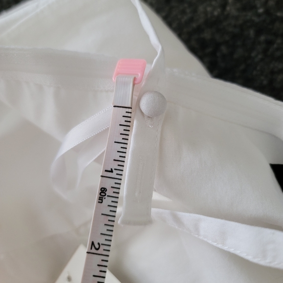 NWT Banana Republic white midi dress 00P - Picture 7 of 12